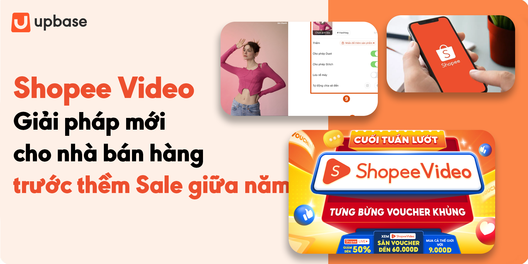 Shopee Video - Giải pháp mới cho nhà bán hàng trước thềm Sale giữa năm